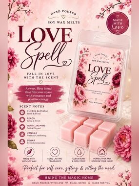 🌸🌺Love Spell Wax Melts🌸🌺
